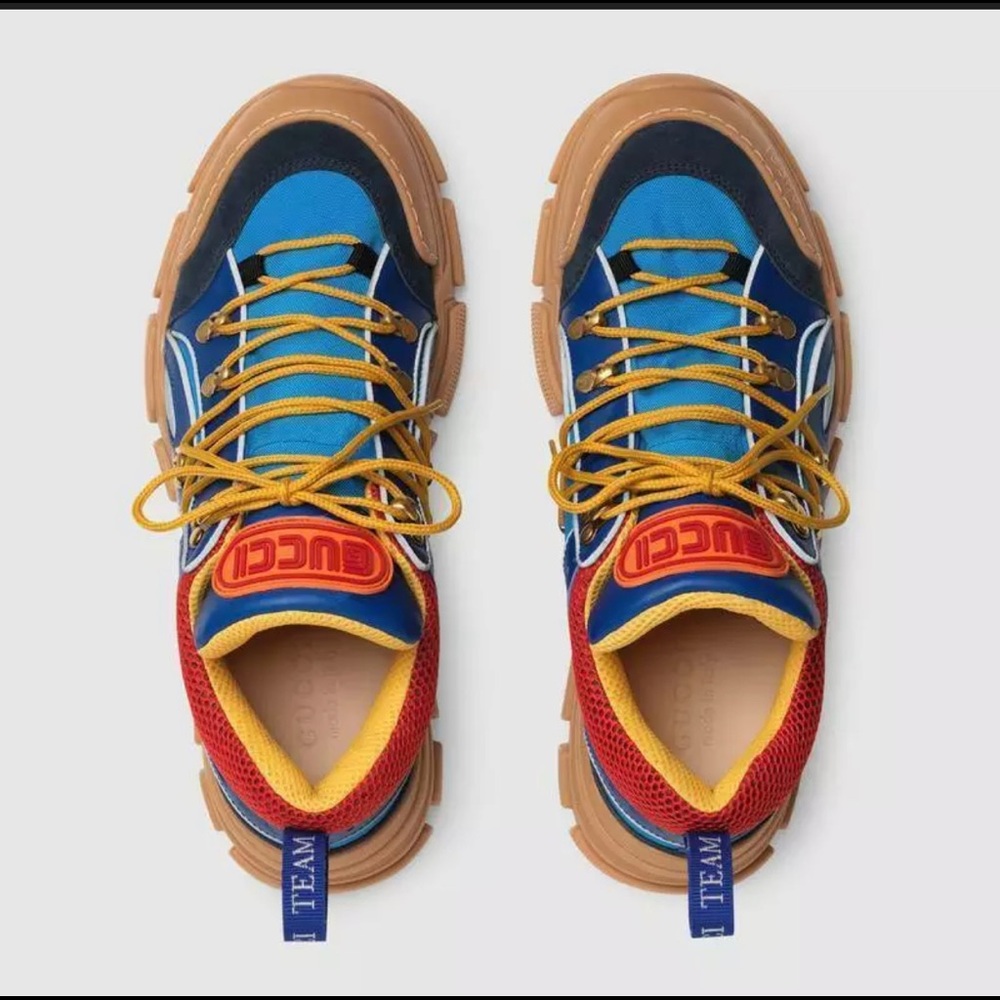 Authentic Gucci men flashtrek sneakers - Picture 5 of 6